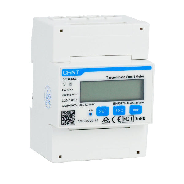 Chint DTSU666 Fox ESS Three-Phase Energy Meter