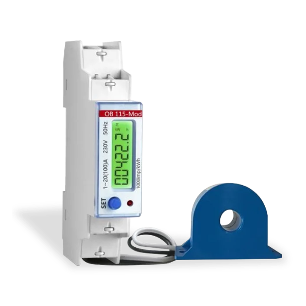 GivEnergy EM115 ID3 Single-Phase Energy Meter with Split-Core CT Clamp