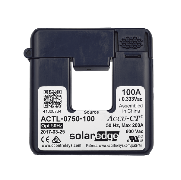SolarEdge 100A Split-Core CT Clamp